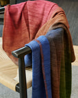 Riverside Multicolor Handwoven Merino Throw Blanket