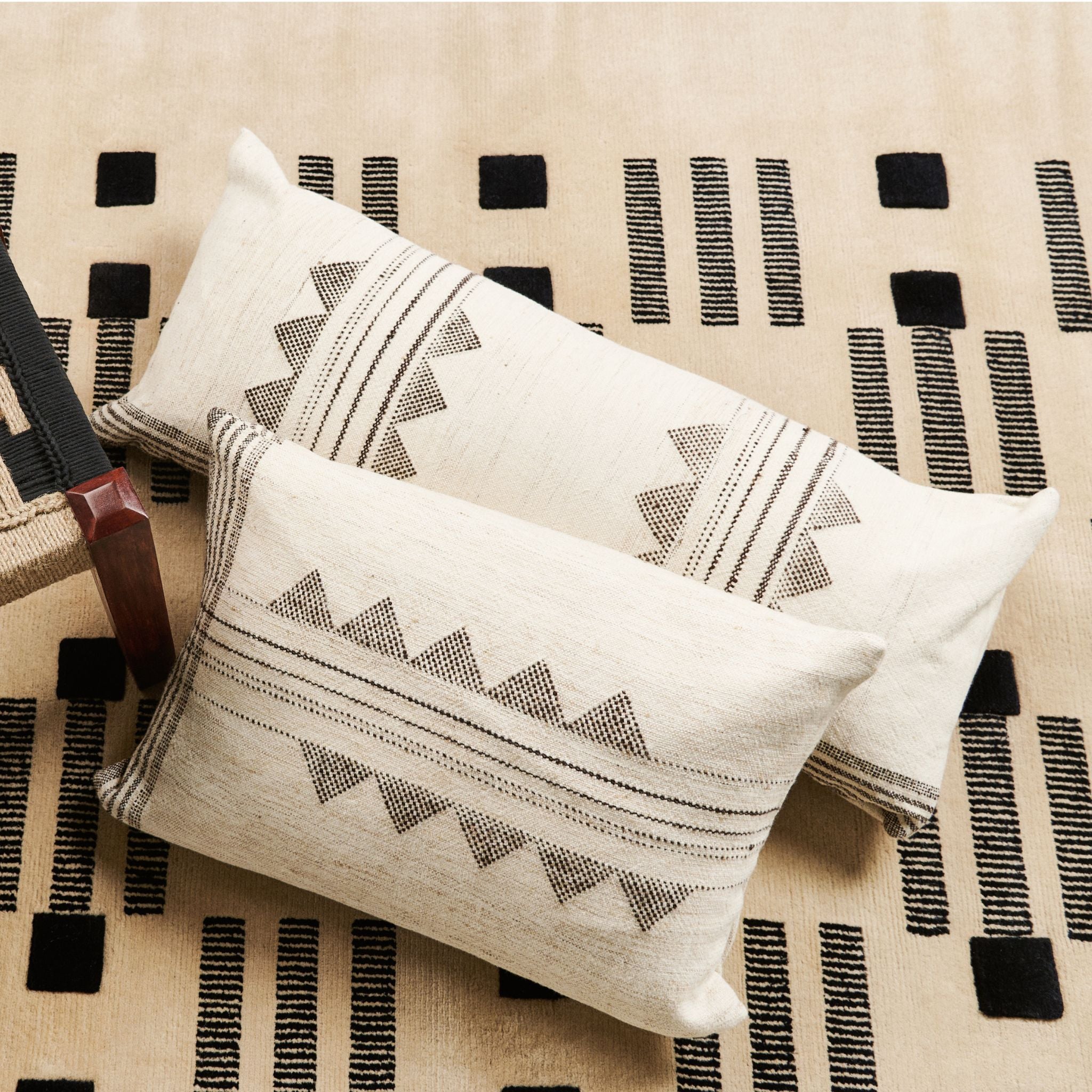Studio Variously Kora Lumbar Pillow Cover - Thumbnail 4