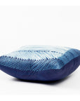 Ara Indigo Hand Crafted Shibori Print Mulberry Silk Pillow