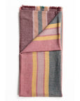 Barque Clay Modern Artisan Striped Soft Merino Handwoven Scarf