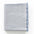 Product Shot of Boro Sky Blue Plush Soft Merino Handwoven Throw  By Variously  