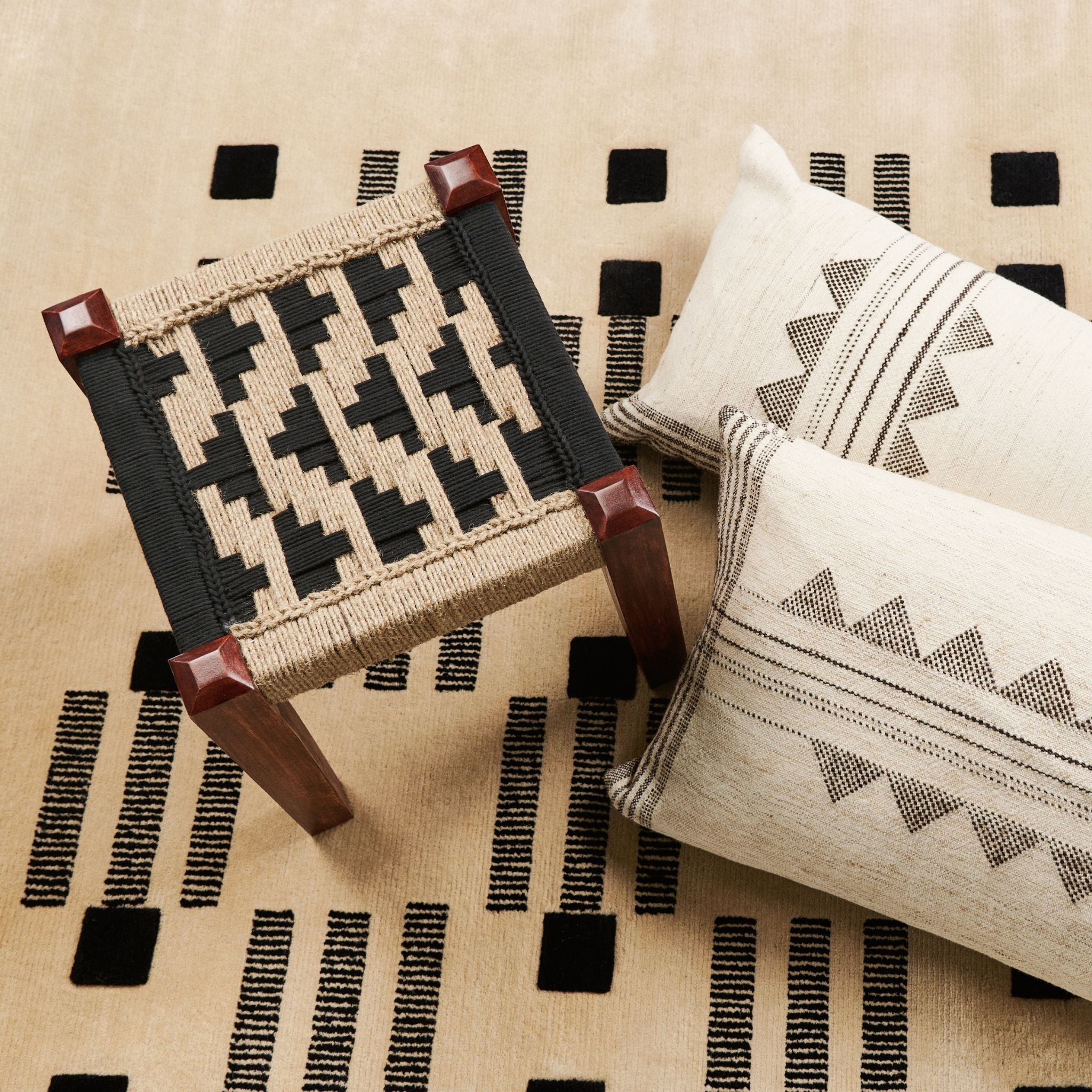 Studio Variously Kora Lumbar Pillow Cover - Thumbnail 2
