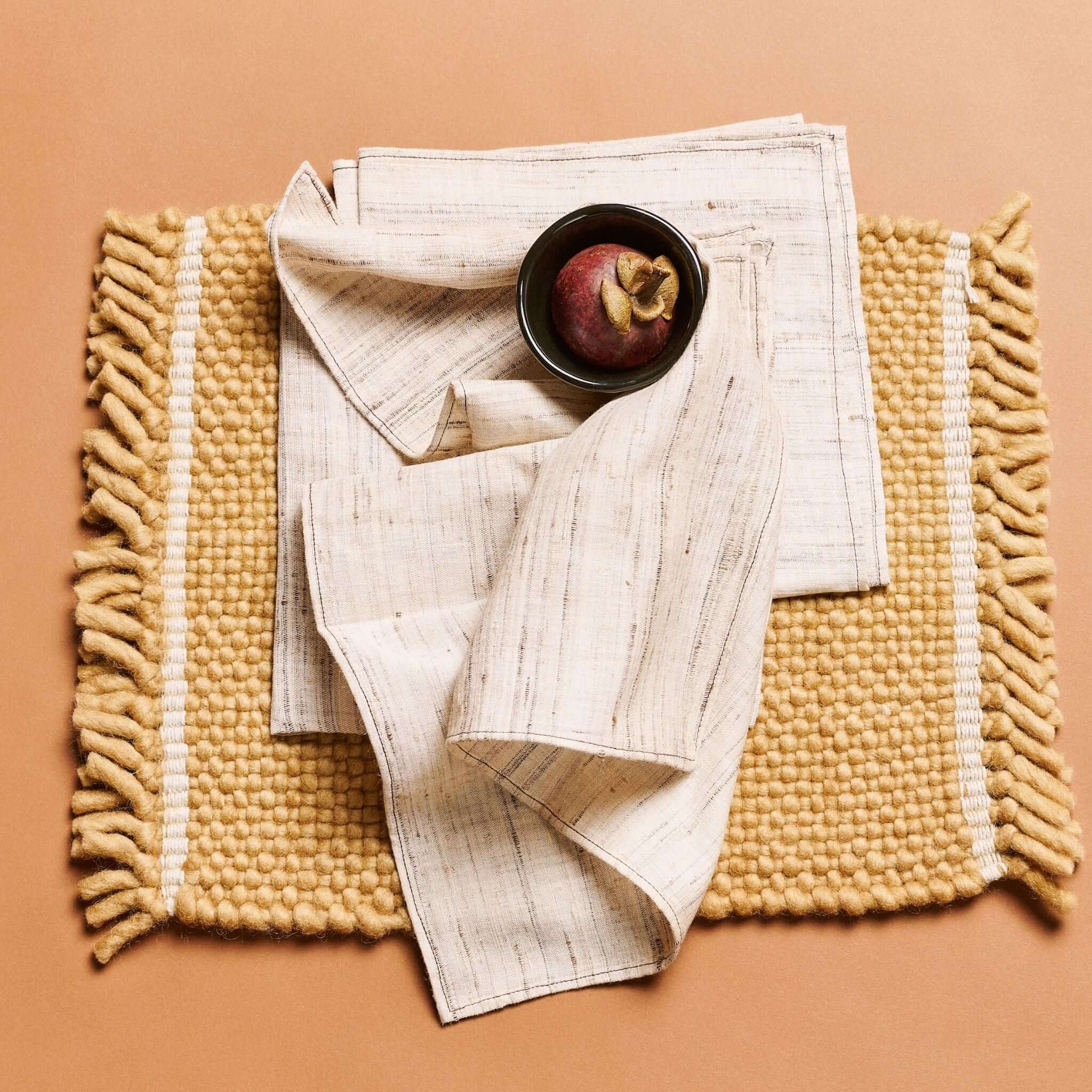 Studio Variously Kora Silk Napkin - Thumbnail 4