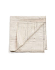 Kora Off White Peace Silk Handloom Napkin ( set of 4 )