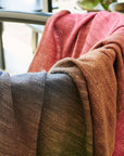 Riverside Multicolor Handwoven Merino Throw Blanket