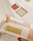Shale Hand Woven Pastel Color Large Geometric Lumbar Pillow